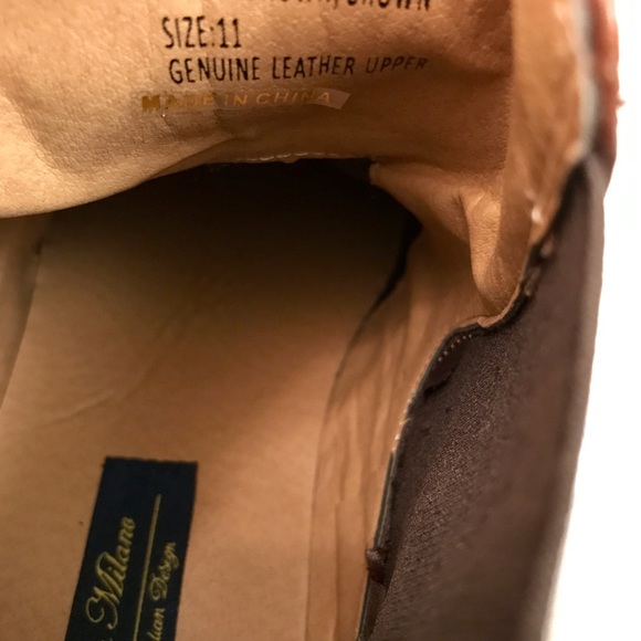 NEW La Milano Italian Leather Brown Ankle Boot - Picture 4 of 8